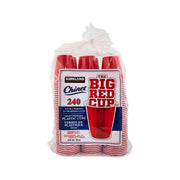 Cups - Plastic - 18oz Plastic Cold Cups - Pack of 240 - Miller & Bean Coffee Company