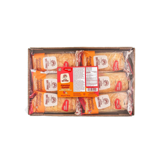 Danish - Petite Bretonne Strawberry and Cheese - Pack of 6 - Miller & Bean Coffee Company