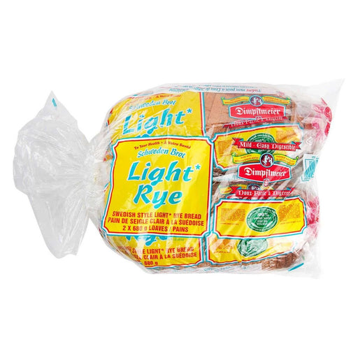 Dimpflmeier Schweden Brot Light Rye Bread - 2 × 680g - Miller & Bean Coffee Company