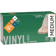 Disposable Vinyl Gloves - Powder free, latex - free - Box of 100 - Choose Size - Miller & Bean Coffee Company