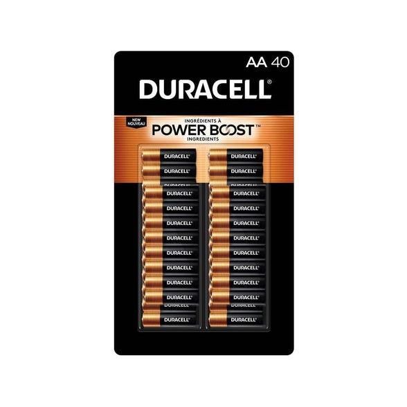 Duracell CopperTop AA Batteries - Power Boost Ingredients - 40 Pack - Miller & Bean Coffee Company