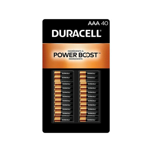 Duracell CopperTop AAA Batteries - Power Boost Ingredients - 40 Pack - Miller & Bean Coffee Company