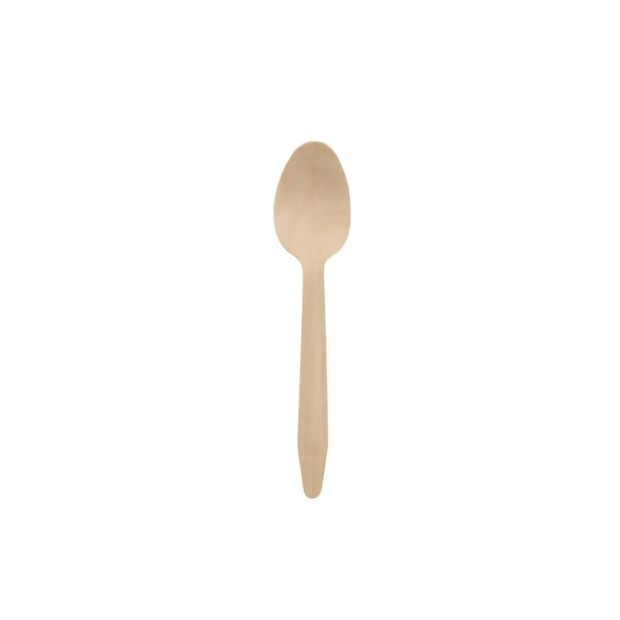 ECO - Birch Wood Spoons - Pack of 100 - Miller & Bean Coffee Company