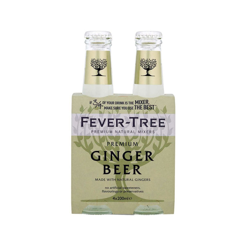 Fever - Tree Premium Ginger Beer - 24 x 200ml - Miller & Bean Coffee Company