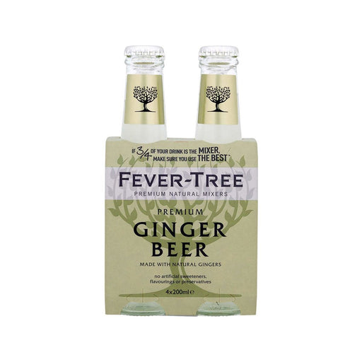 Fever - Tree Premium Ginger Beer - 24 x 200ml - Miller & Bean Coffee Company