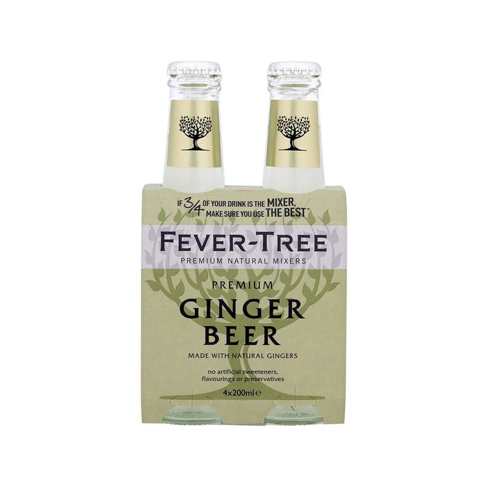 Fever - Tree Premium Ginger Beer - 24 x 200ml - Miller & Bean Coffee Company