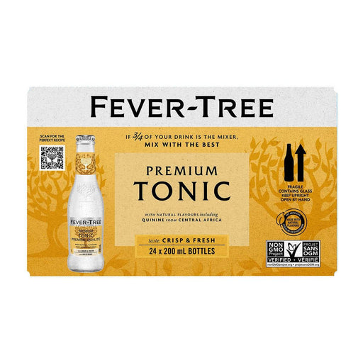 Fever - Tree Premium Tonic Water 24 x 200ml - Miller & Bean Coffee Company