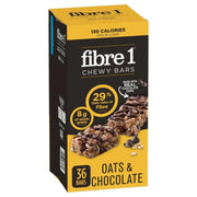 Fibre 1 Chewy Bars Oats & Chocolate - 36 x 35g - Miller & Bean Coffee Company