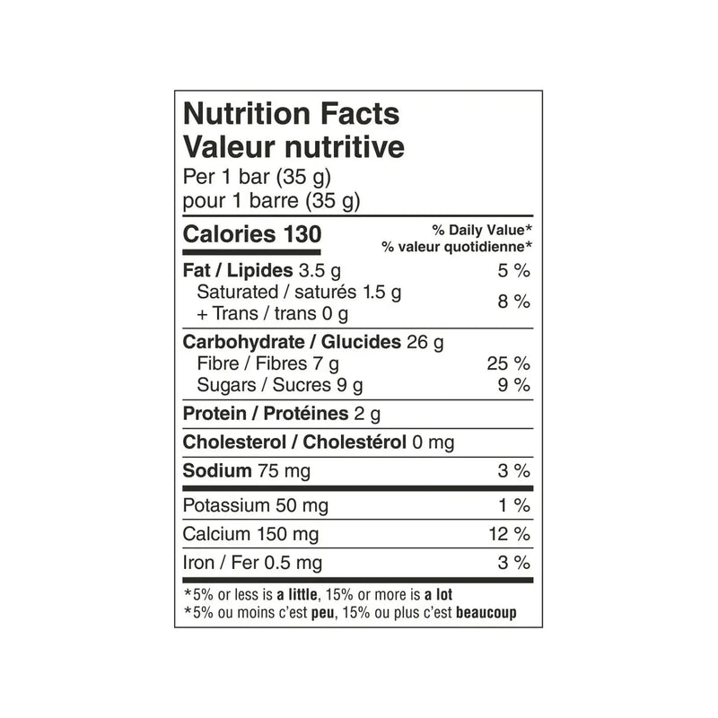 Fibre 1 Chewy Bars Oats & Chocolate - 36 x 35g - Miller & Bean Coffee Company