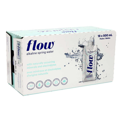Flow Natural Spring Water - 18 × 500ml - Miller & Bean Coffee Company