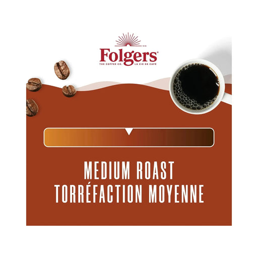 Folgers Classic - Decaf - Medium Roast - Ground Coffee - 544g - Miller & Bean Coffee Company