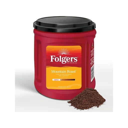 Folgers Mountain - Light Roast - Ground Coffee - 865 g - Miller & Bean Coffee Company