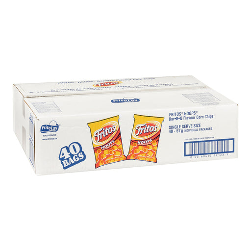Fritos - Hoops - Bar-B-Q Flavour - 40 × 57g - Miller & Bean Coffee Company