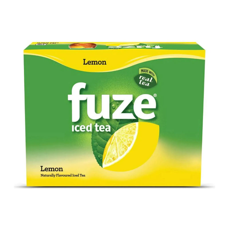 Fuze - Iced Tea Lemon - 12 x 341ml Can - Miller & Bean Coffee Company