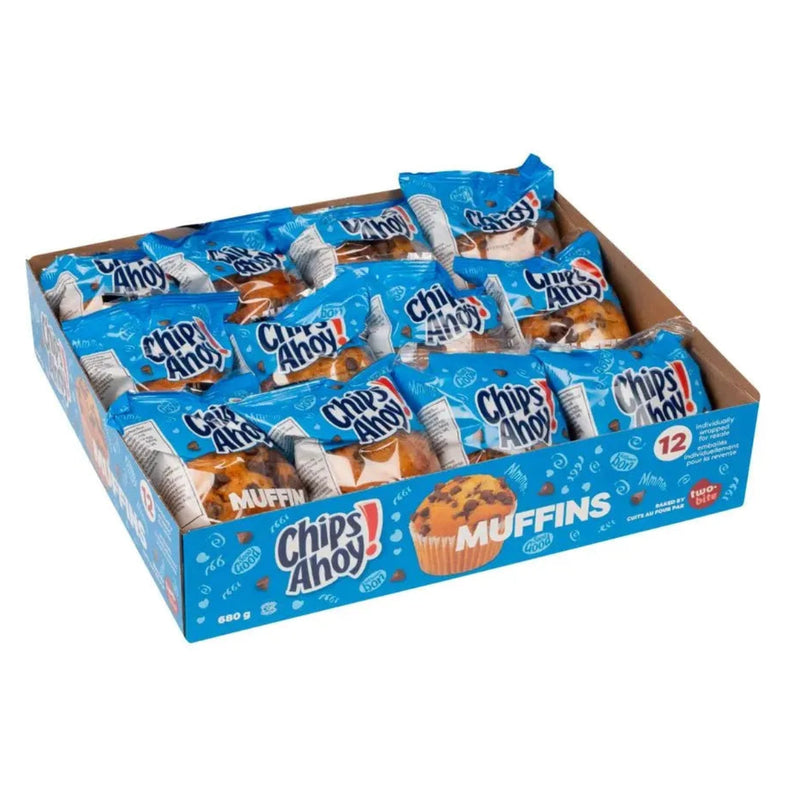 Give and Go Chips Ahoy! Muffin - 12 x 57g - Miller & Bean Coffee Company