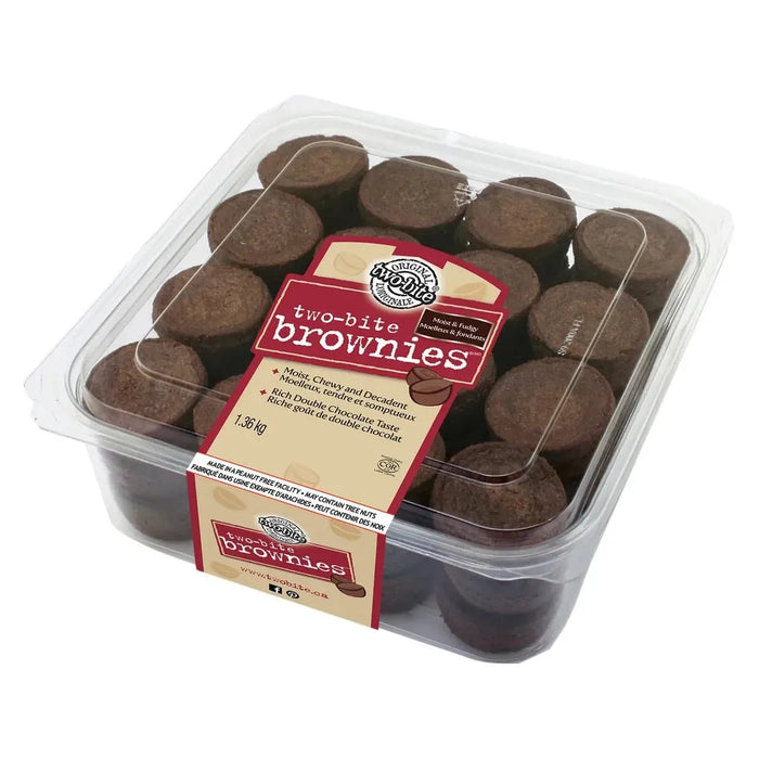 Give & Go Two - Bite Brownies - 1.36 kg - Miller & Bean Coffee Company