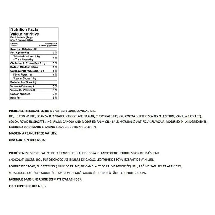 Give & Go Two - Bite Brownies - 1.36 kg - Miller & Bean Coffee Company