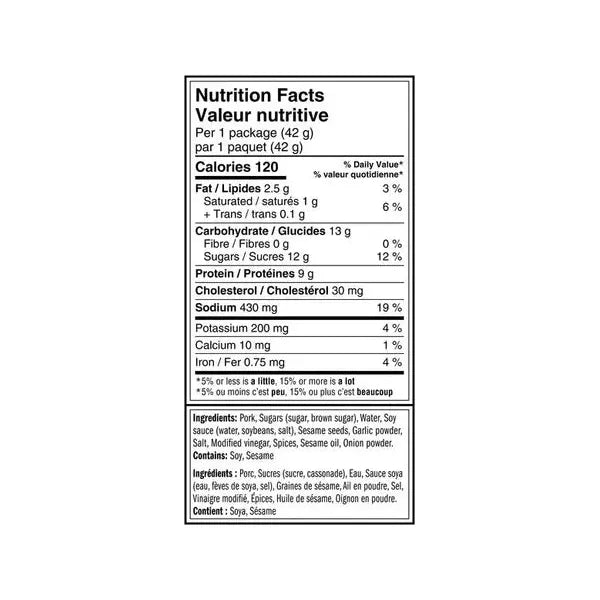 Golden Island Korean BBQ Snack Bites 12 x 42g - Miller & Bean Coffee Company