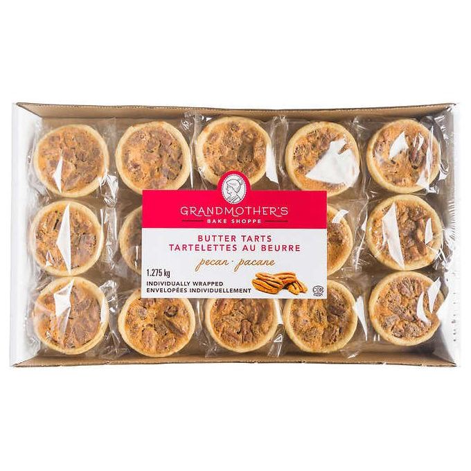 Grandmother's Bake Shoppe Pecan Butter Tarts - 15 x 85 g - Miller & Bean Coffee Company