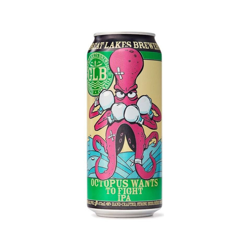 Great Lakes Brewery Octopus Wants To Fight IPA - 6 x 473ml Can - Miller & Bean Coffee Company