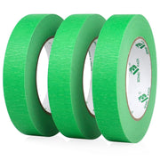 Green Masking Tape - 3 Rolls - 1" Width - Miller & Bean Coffee Company