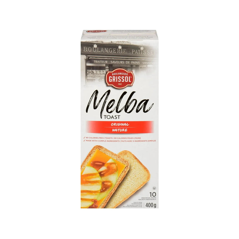 Grissol Melba Toast Plain - Original - 400g - Miller & Bean Coffee Company