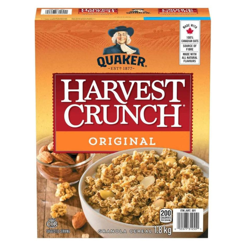 Harvest Crunch Granola Cereal Original - 1.8 kg - Miller & Bean Coffee Company