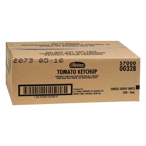 Heinz Ketchup Single - serve - 500 x 8ml - Miller & Bean Coffee Company