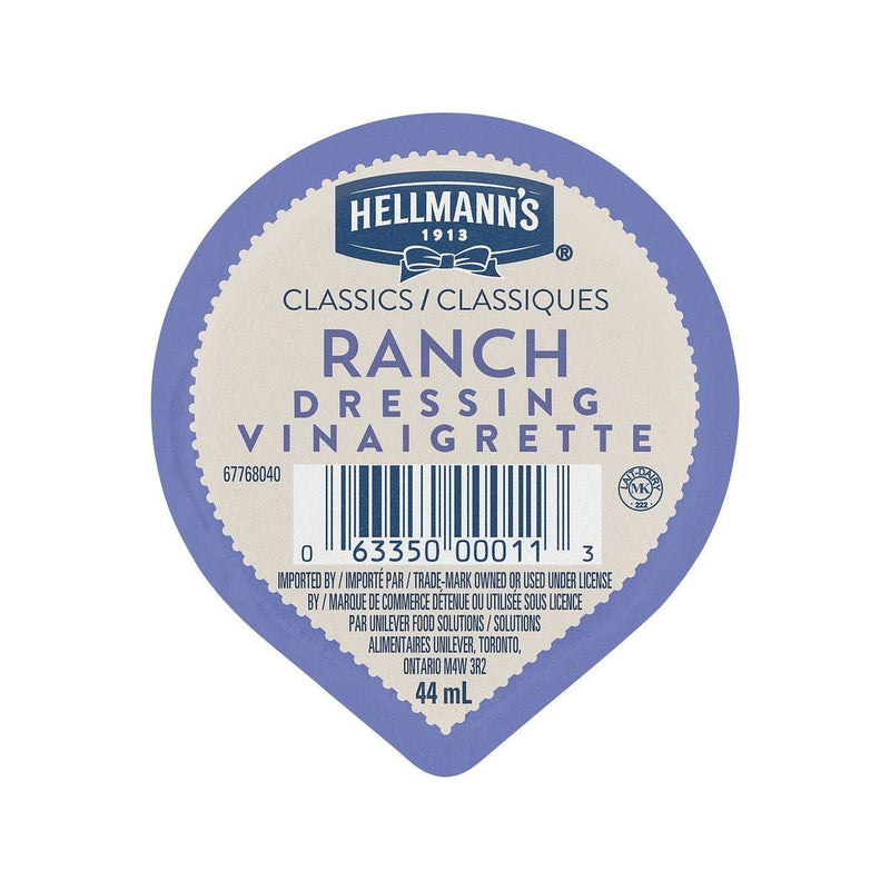 Hellmann's Ranch Dressing - 108 × 44ml - Miller & Bean Coffee Company