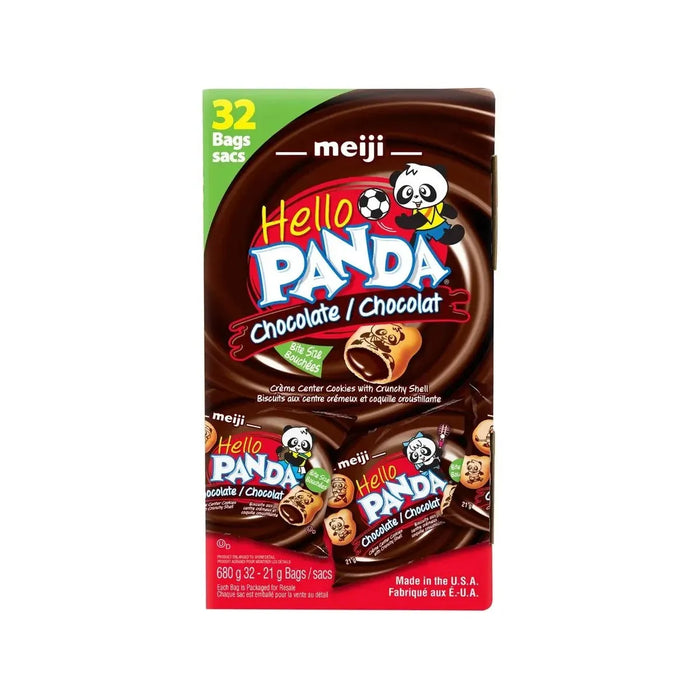 Hello Panda - Chocolate Crème Filled Cookies - 32 × 21g - Miller & Bean Coffee Company