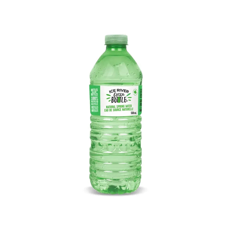 Ice River Springs Green Bottle Water - 24 x 500ml - Miller & Bean Coffee Company