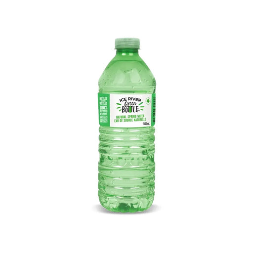 Ice River Springs Green Bottle Water - 24 x 500ml - Miller & Bean Coffee Company