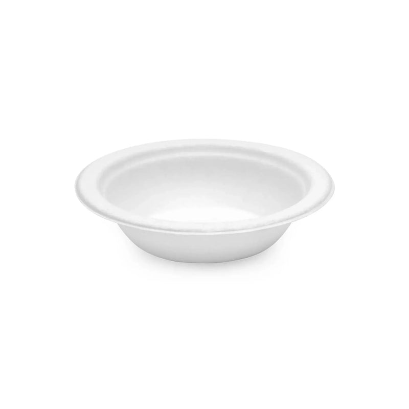 iECO Compostable Round Bagasse Bowls - 12 oz - Pack of 30 - Miller & Bean Coffee Company