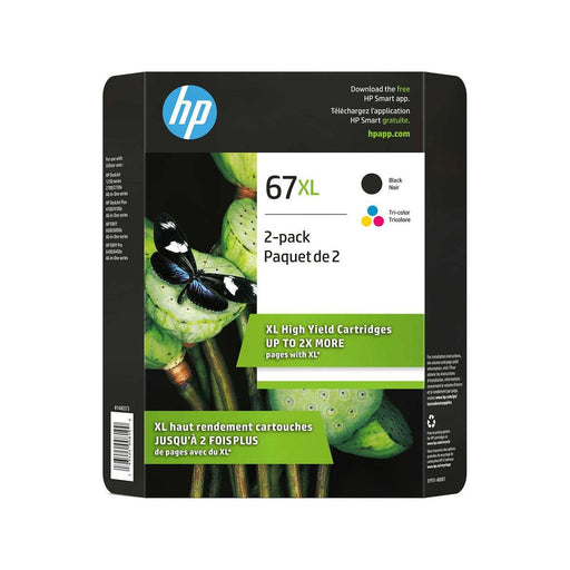 Ink Cartridge - HP 67XL - Black and Tri - Colour High Yield Original - Combo Pack - Miller & Bean Coffee Company
