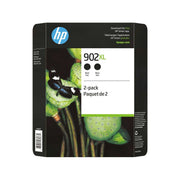 Ink Cartridge - HP 902XL - High Yield Black Original - Pack of 2 - Miller & Bean Coffee Company