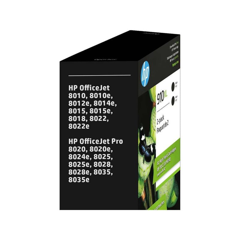 Ink Cartridge - HP 910XL - High Yield Black Original - Pack of 2 - Miller & Bean Coffee Company