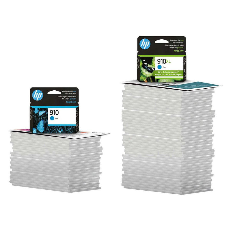 Ink Cartridge - HP 910XL - High Yield Cyan, Magenta and Yellow Original - Combo Pack of 3 - Miller & Bean Coffee Company