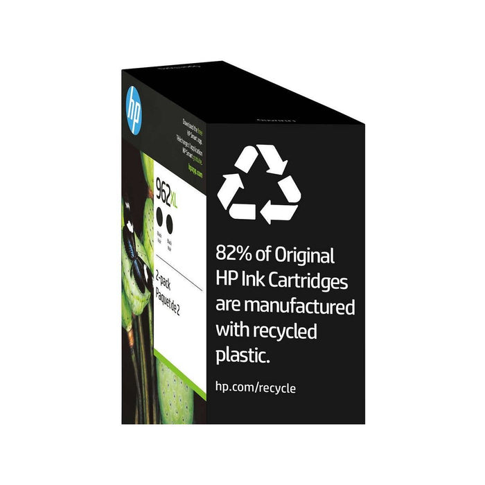 Ink Cartridge - HP 962XL - High Yield Black Original - Pack of 2 - Miller & Bean Coffee Company