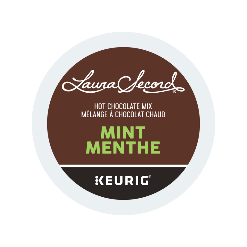 K - Cup - Laura Secord - Hot Chocolate MINT - Box 24 - Miller & Bean Coffee Company