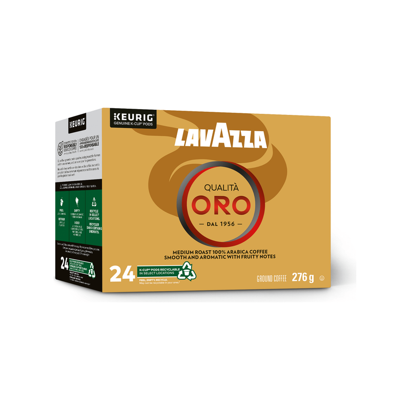 K - Cup - Lavazza - Coffee - Qualità Oro Medium - Miller & Bean Coffee Company