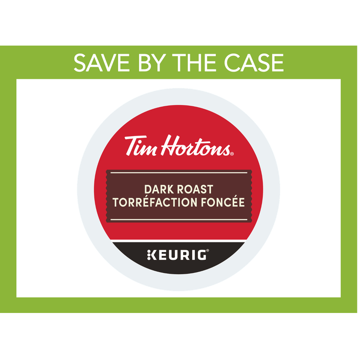 K - Cup - Tim Hortons - Coffee - Dark Roast - Miller & Bean Coffee Company