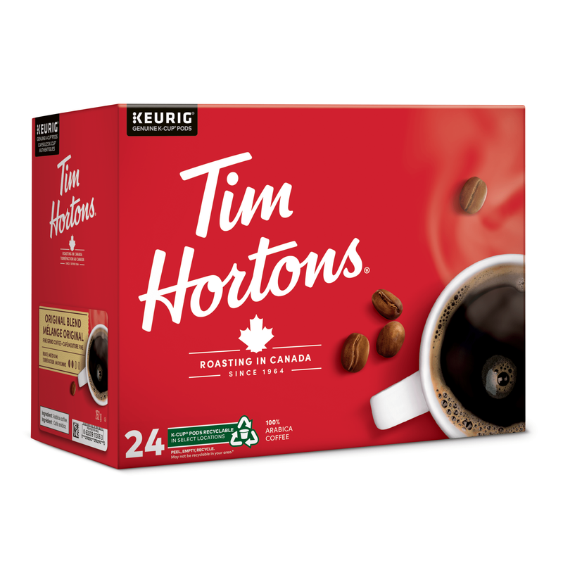 K - Cup - Tim Hortons - Coffee - Original Blend - Miller & Bean Coffee Company