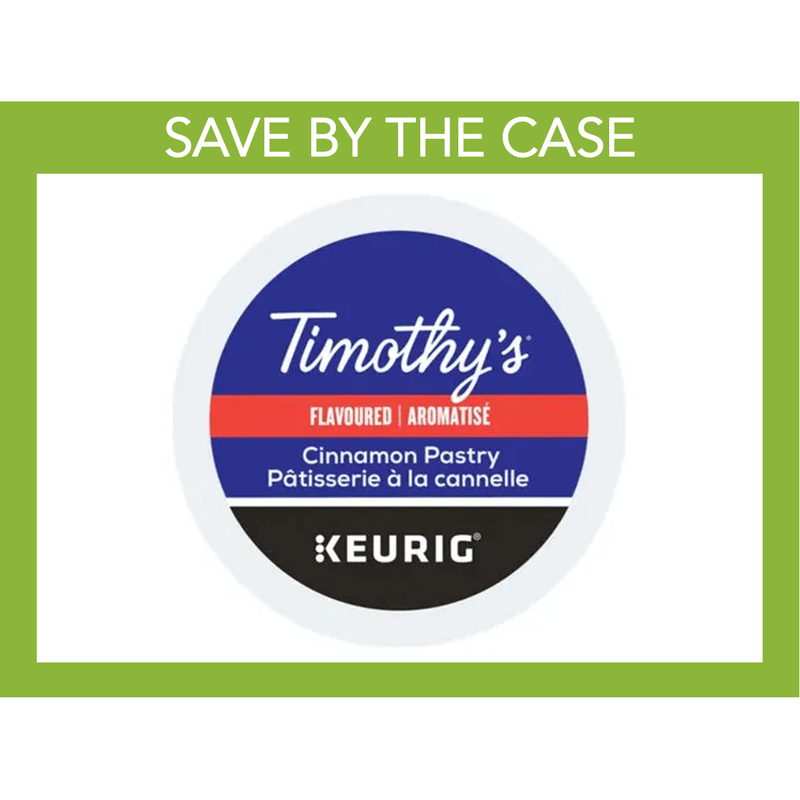 K - Cup - Timothy's - Coffee - Flavoured - Cinnamon Pastry - Miller & Bean Coffee Company