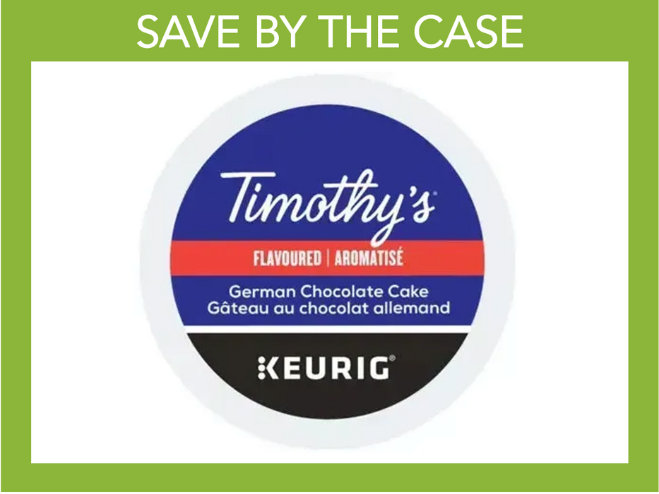 K-Cup - Timothy's - Coffee - Flavoured - German Chocolate Cake