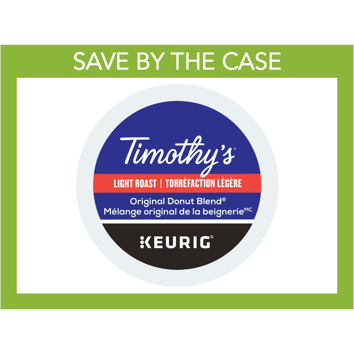 K - Cup - Timothy's - Coffee - Mild - Donut Blend - Miller & Bean Coffee Company