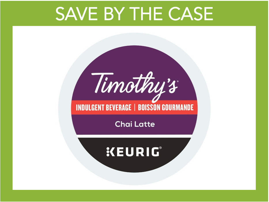K-Cup - Timothy's - Indulgent - Chai Latte