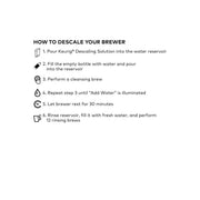Keurig Brewer Descaling Solution - 14oz Bottle - Miller & Bean Coffee Company