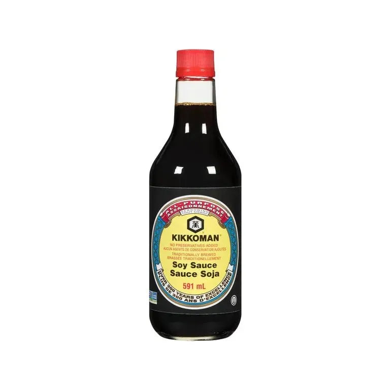 Kikkoman Soy Sauce - 591ml - Miller & Bean Coffee Company