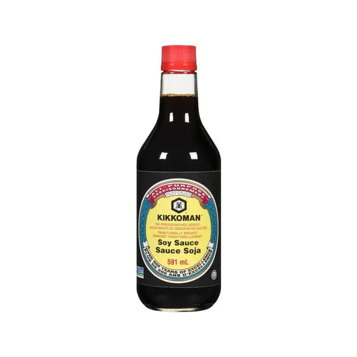 Kikkoman Soy Sauce - 591ml - Miller & Bean Coffee Company