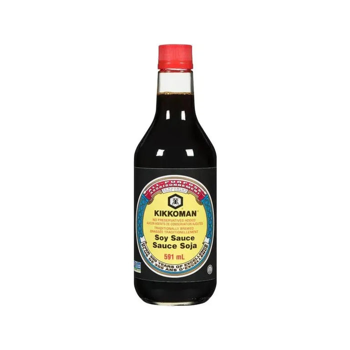 Kikkoman Soy Sauce - 591ml - Miller & Bean Coffee Company